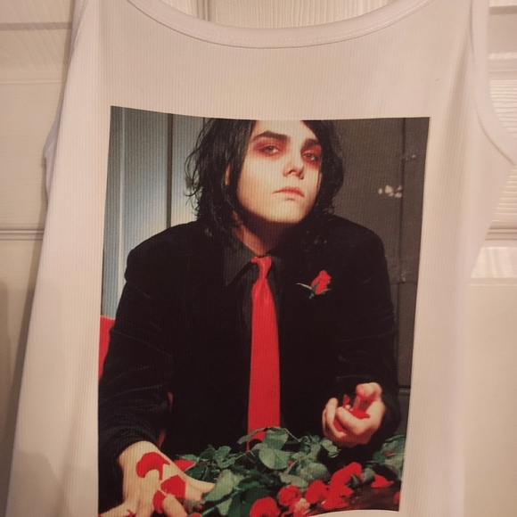 My Chemical Romance ribbed tank Gerard Way - Picture 1 of 11